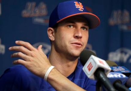 Jacob deGrom lowered his ERA to 0.62.